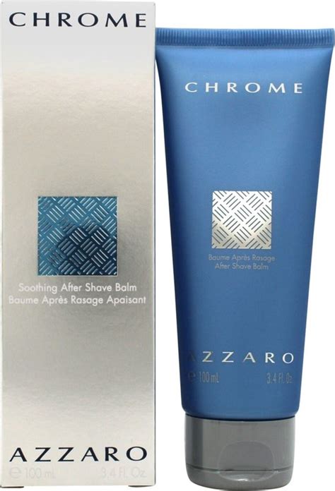 chrome pure azzaro 100ml|chrome azzaro after shave balm.